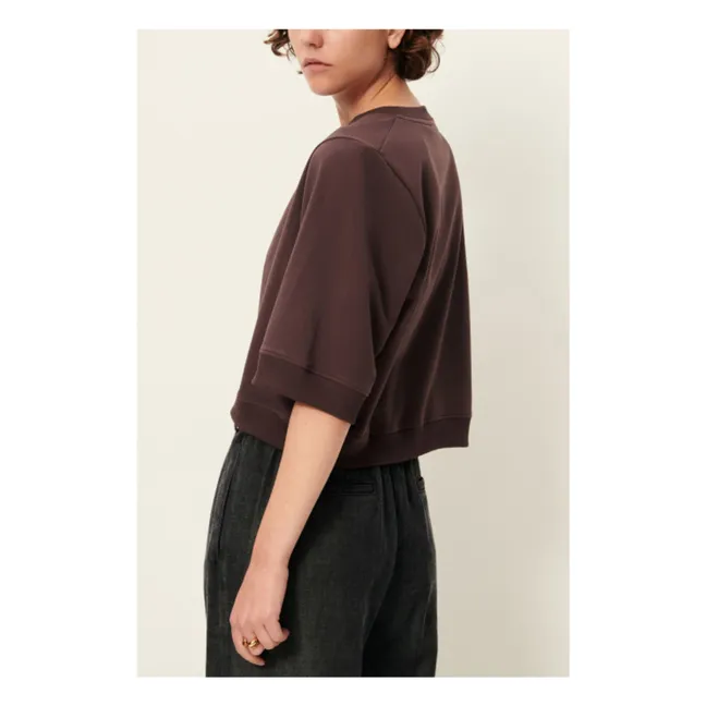 T-shirt Pova | Marron