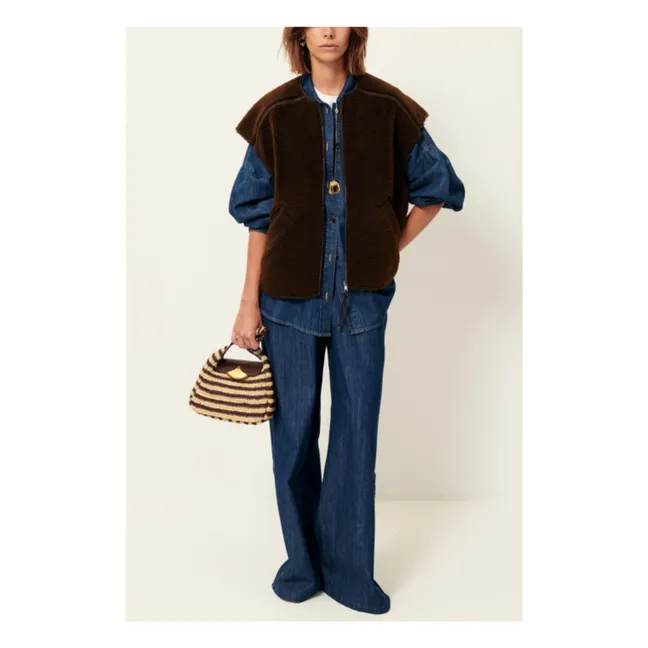 Chaqueta sin mangas Mounty | Marrón