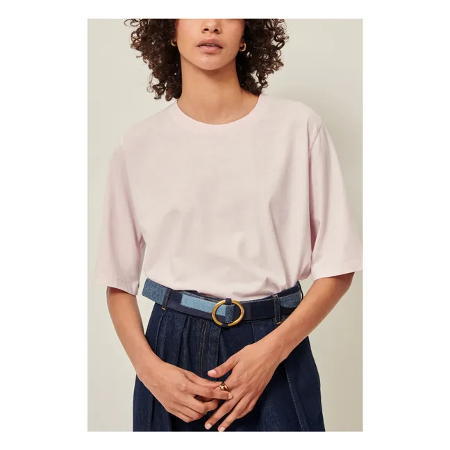 T-shirt Coton Sergio | Rose pâle