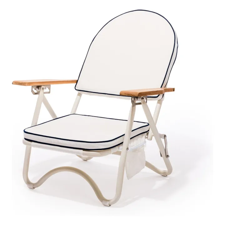 Chaise de plage | Blanc- Image produit n°3