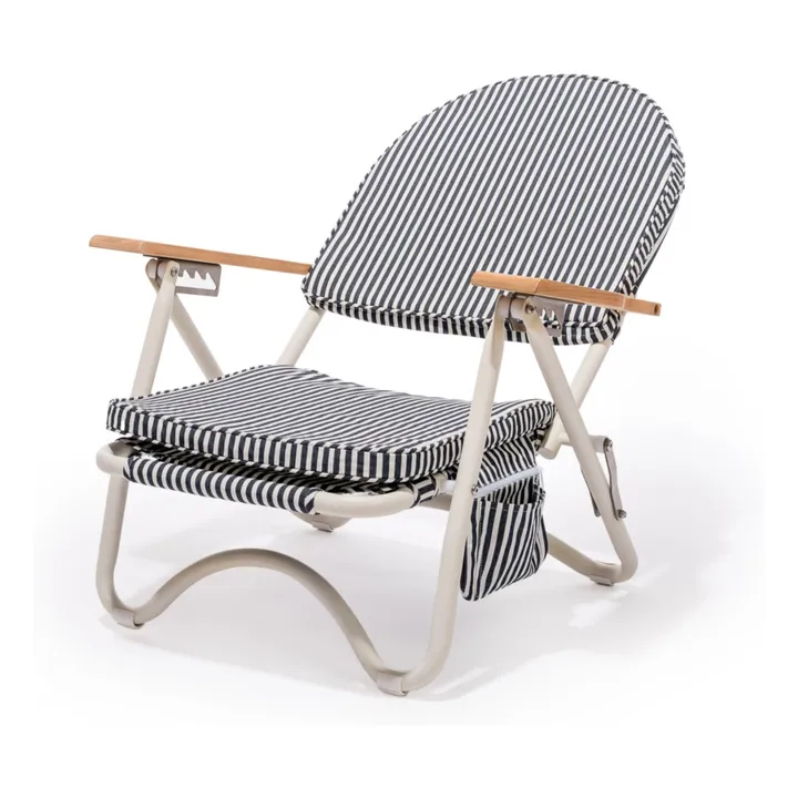 Chaise de plage | Bleu marine- Image produit n°4