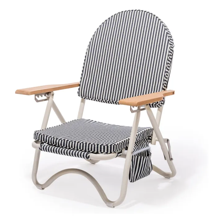 Chaise de plage | Bleu marine- Image produit n°0