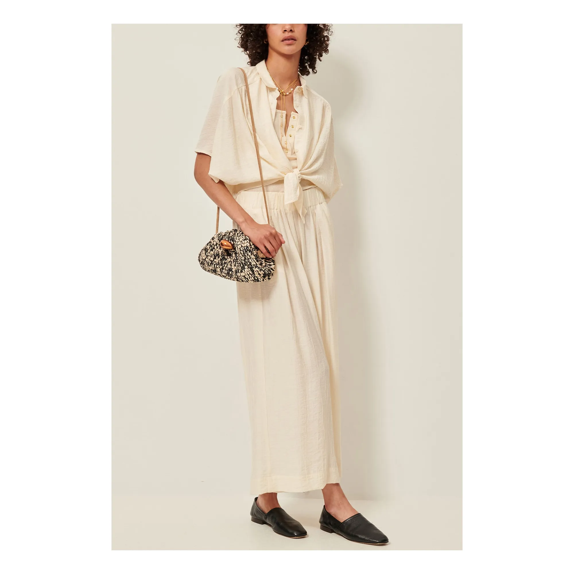 Blouse Alfassa | Ecru- Image produit n°2
