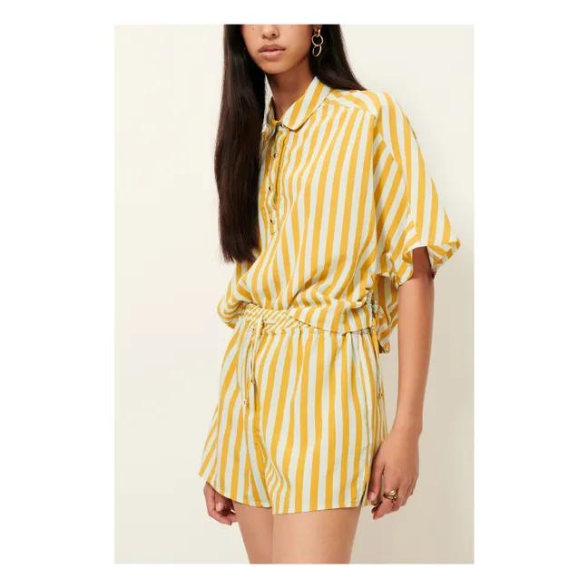 Short Rayures Agde | Jaune