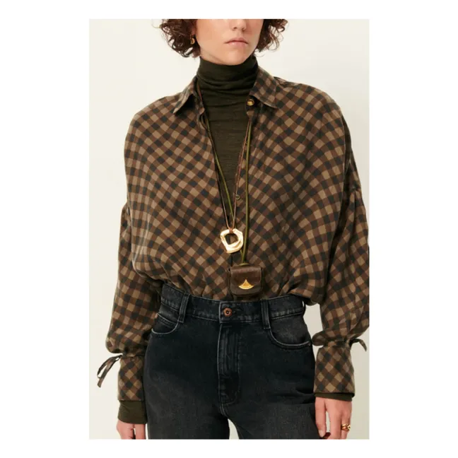 Armanchecks Carreaux shirt | Khaki