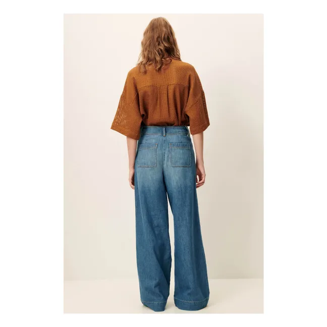 Paulo Cotton Sweater | Amber