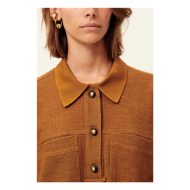 Paulo Cotton Sweater | Amber
