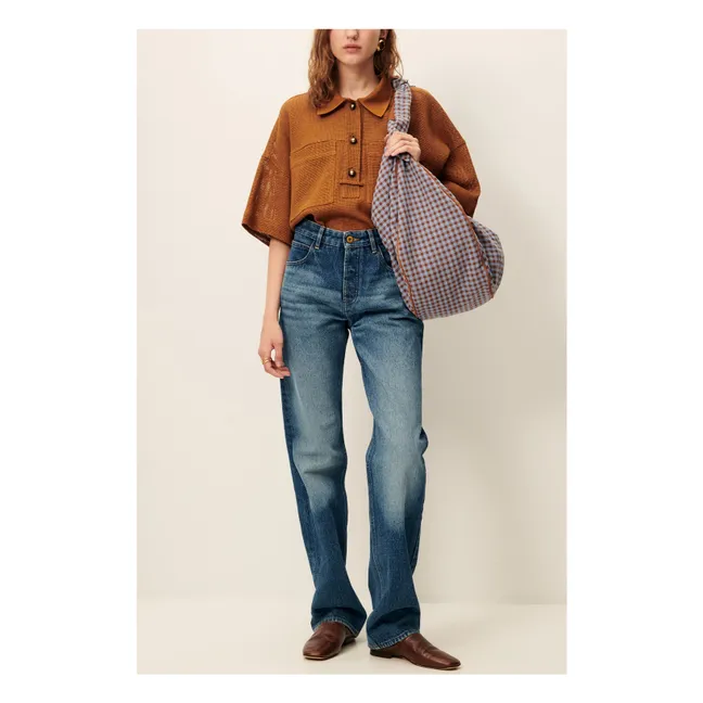Paulo Cotton Sweater | Amber