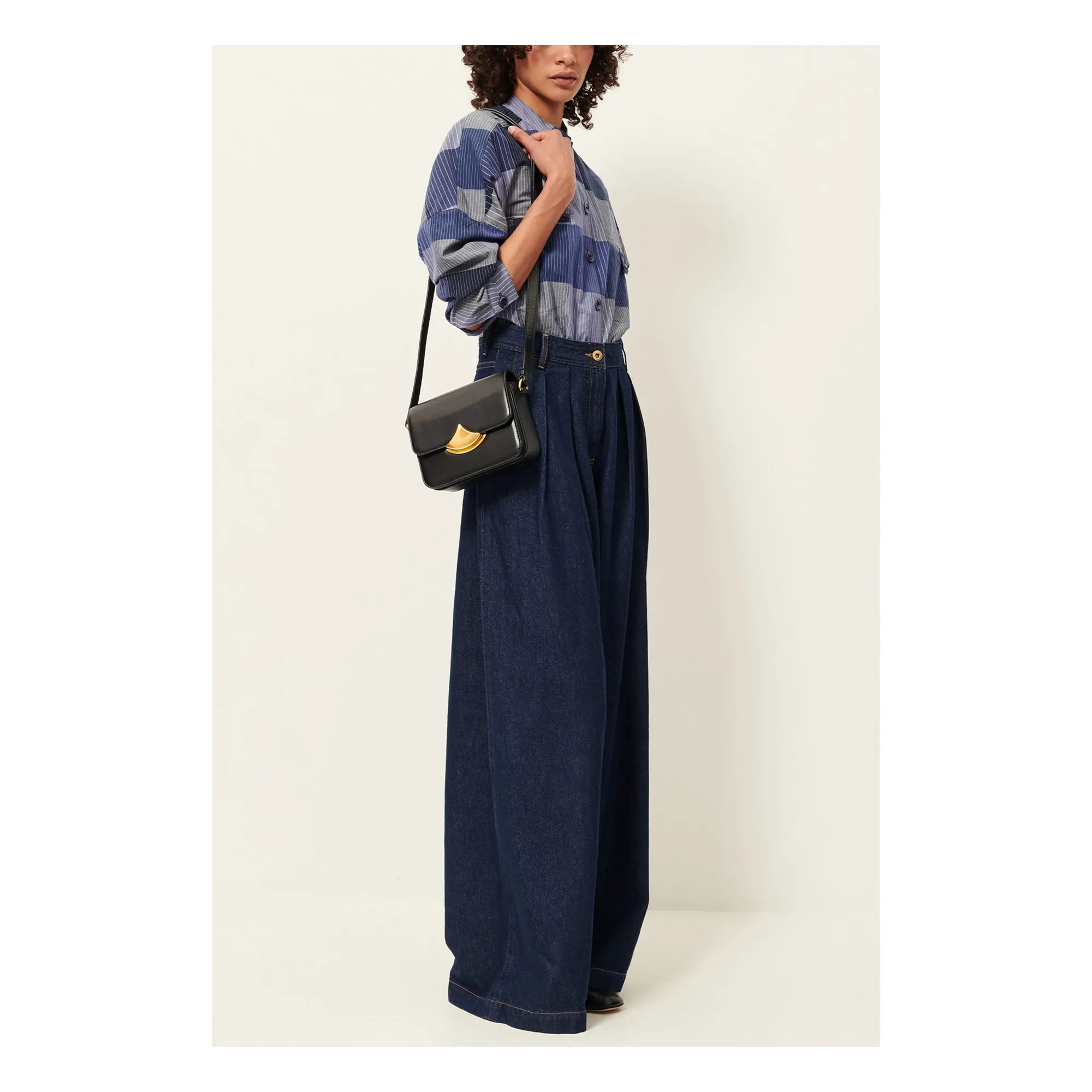 Chemise Coton Orregia | Bleu- Image produit n°4
