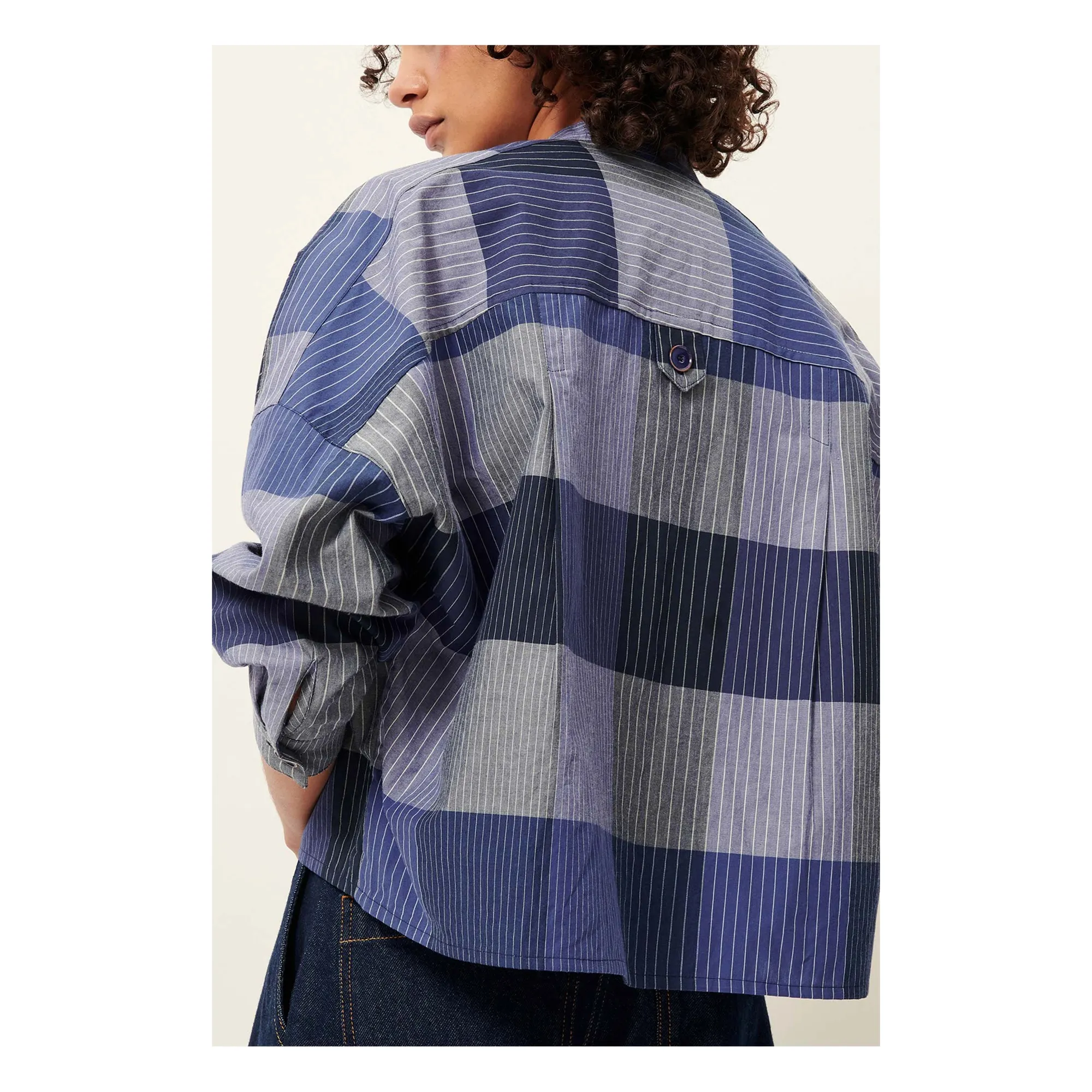 Chemise Coton Orregia | Bleu- Image produit n°5