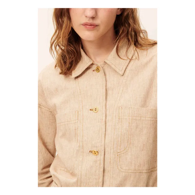 Chemise Lin Notteri | Sable