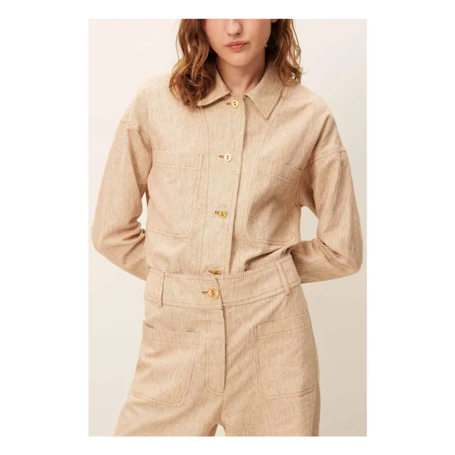 Chemise Lin Notteri | Sable