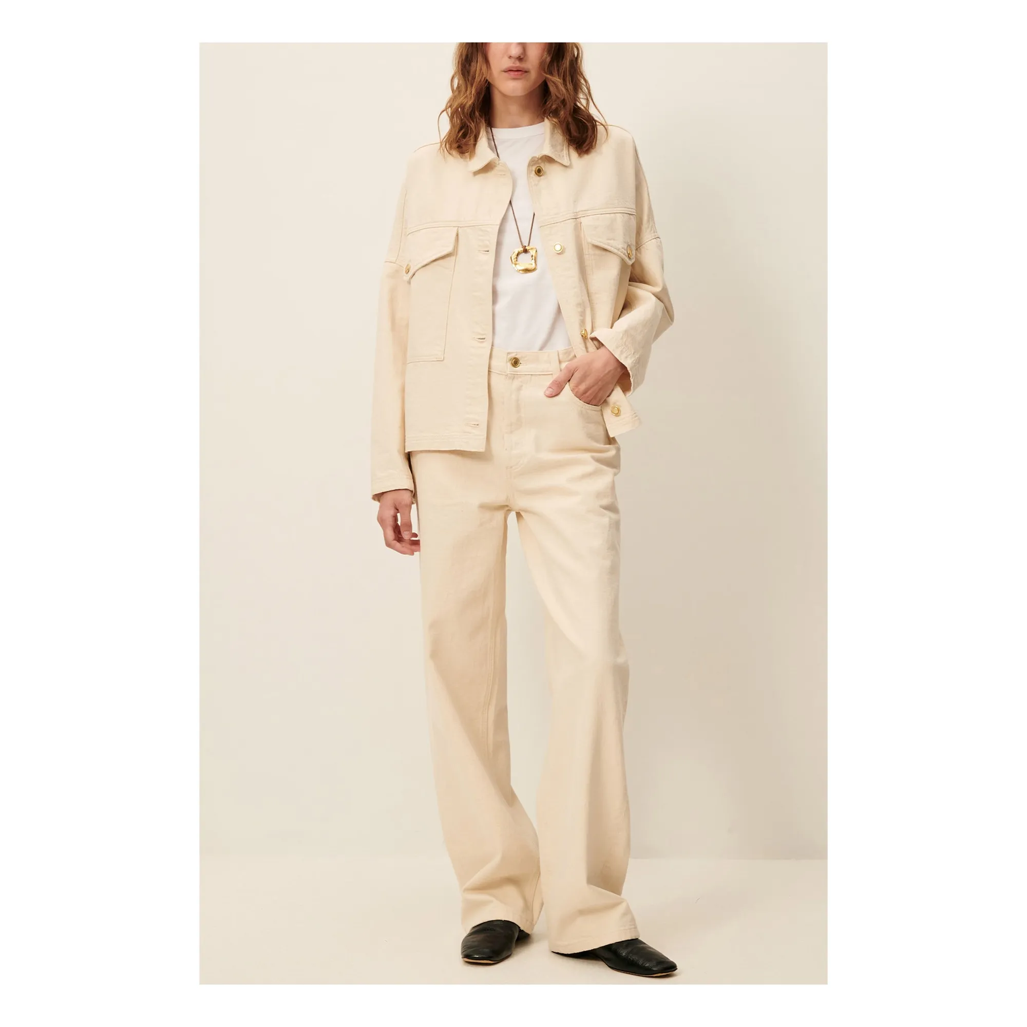 Veste Midwest | Ecru- Image produit n°2