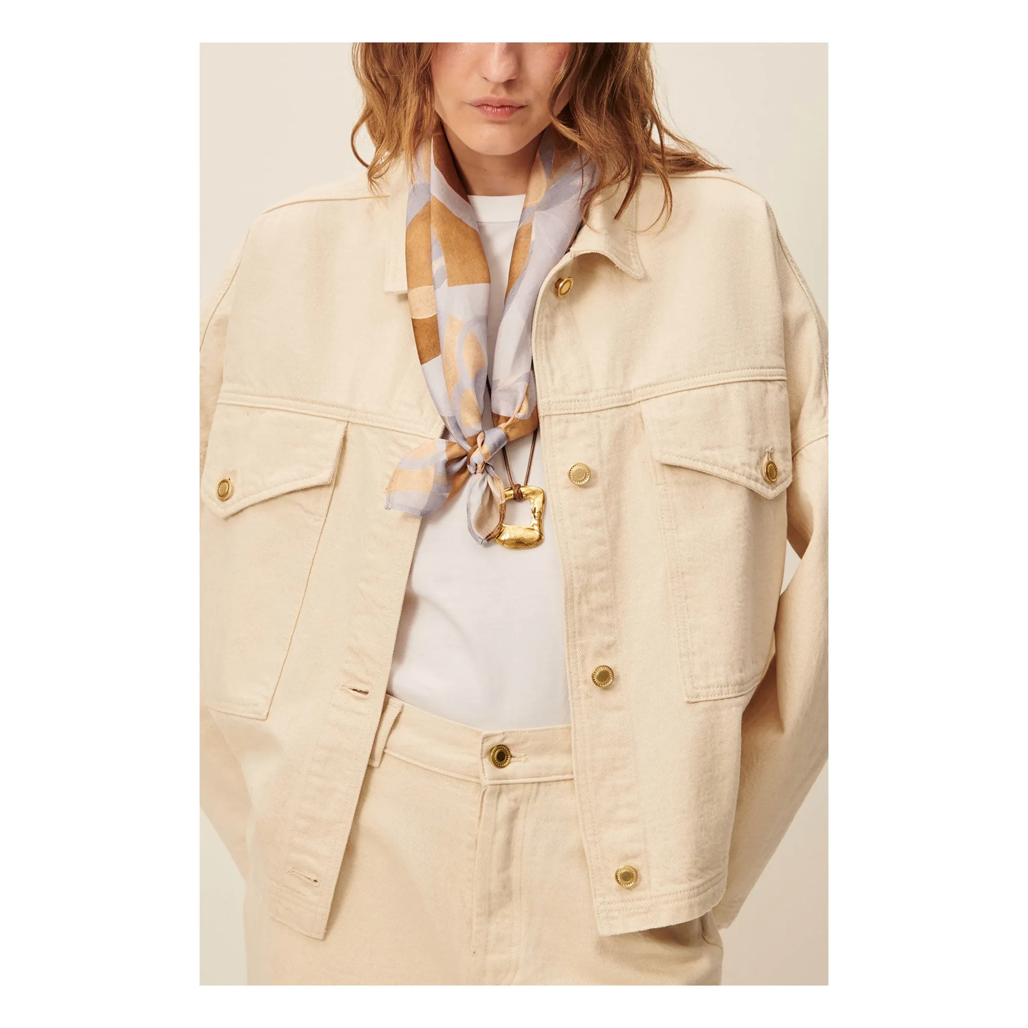 Veste Midwest | Ecru- Image produit n°1