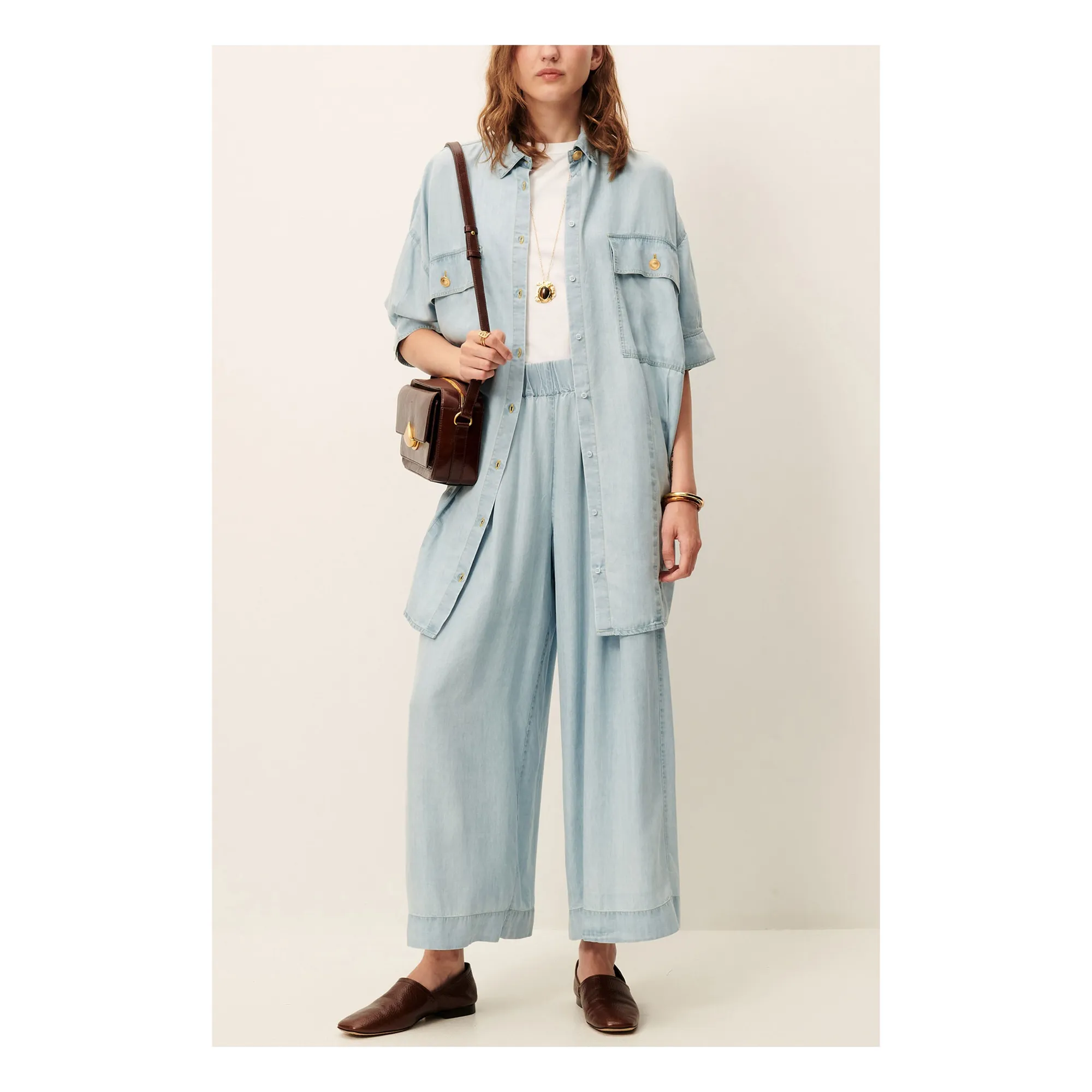 Pantalon Islanim | Bleu ciel- Image produit n°3