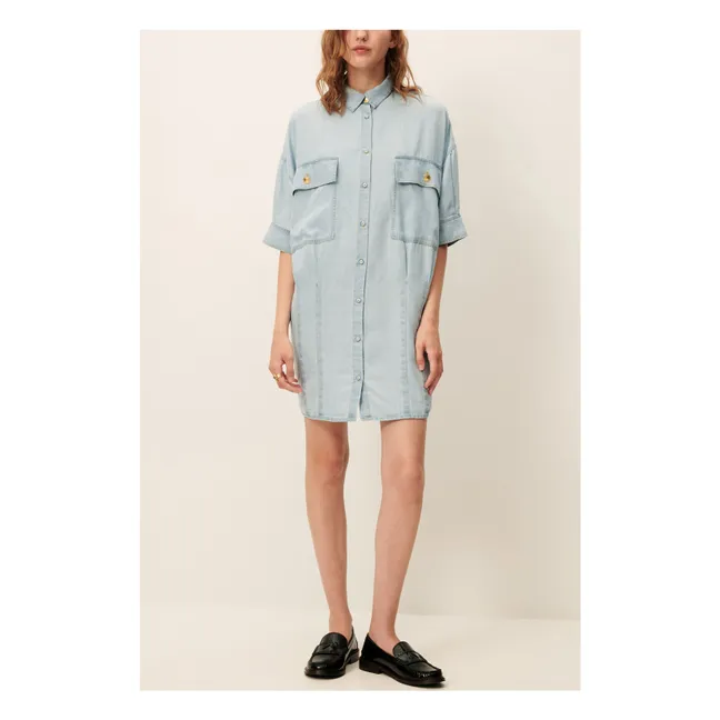 Robe Denim Fresqua | Bleu ciel