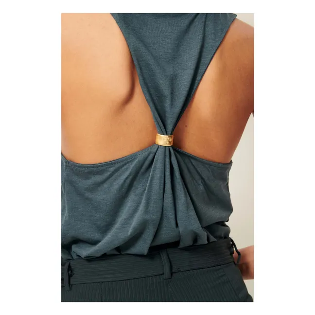 Diven T-Shirt | Graublau