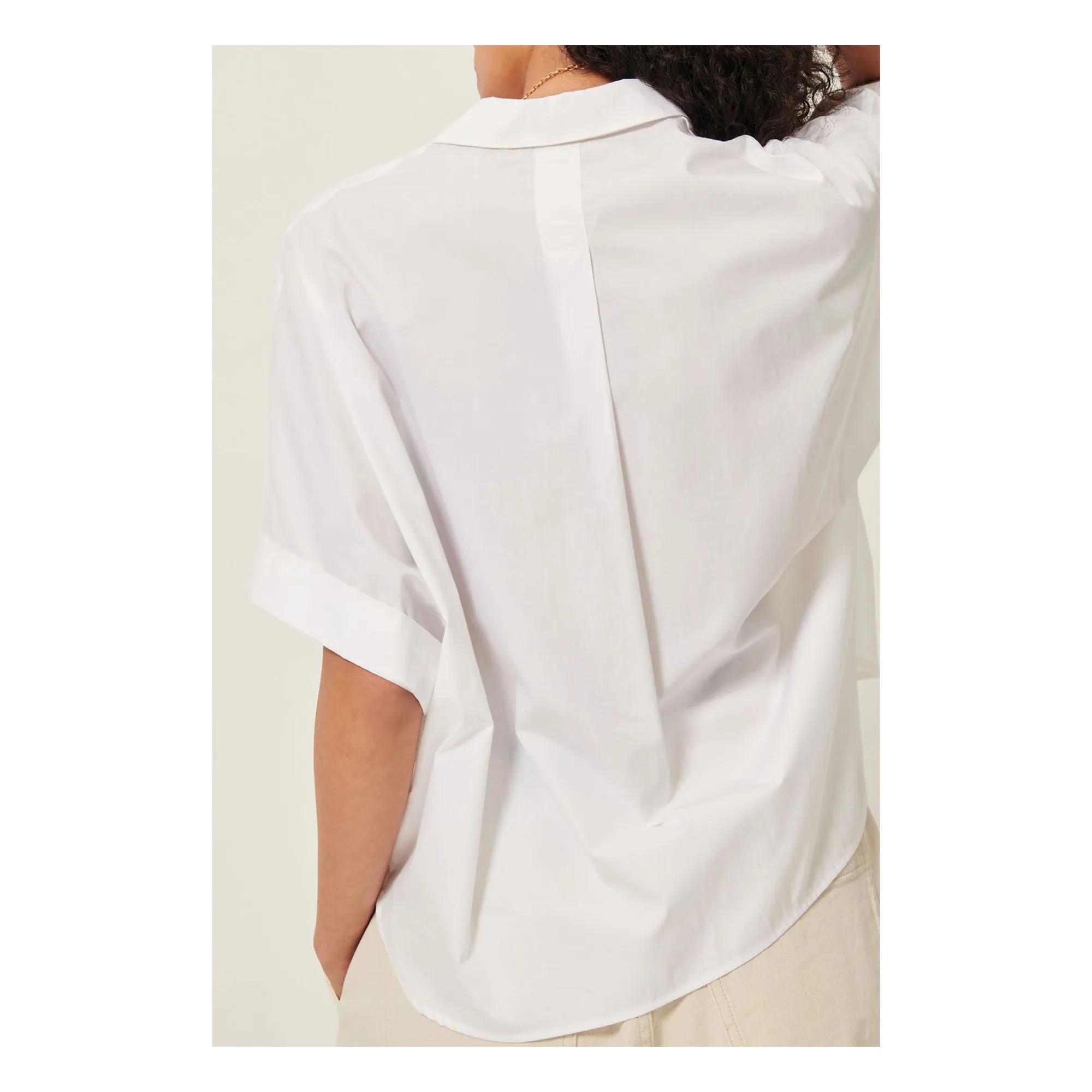 Chemise Coton Dellord | Blanc- Image produit n°7