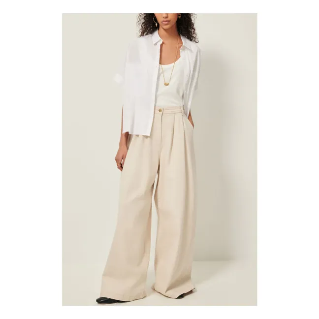 Dellord Cotton Shirt | White