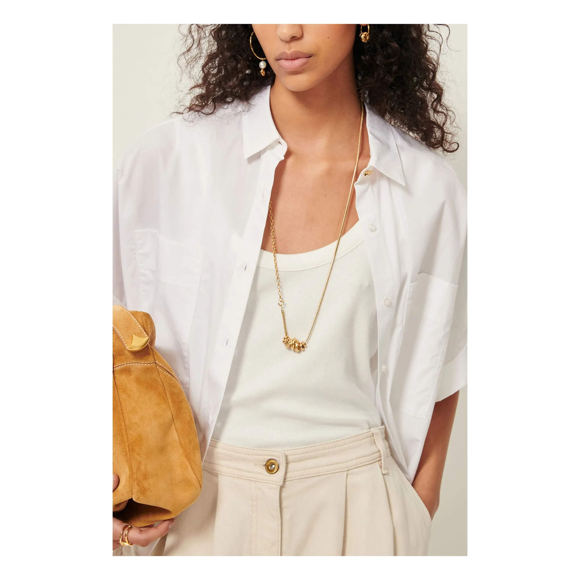 Chemise Coton Dellord | Blanc- Image produit n°6