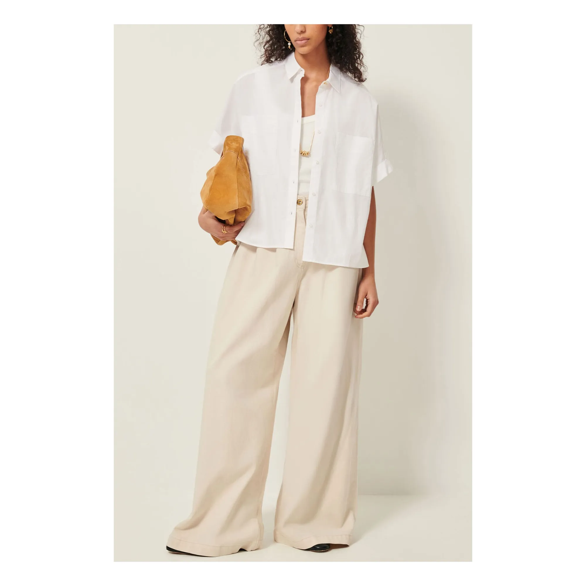 Chemise Coton Dellord | Blanc- Image produit n°3