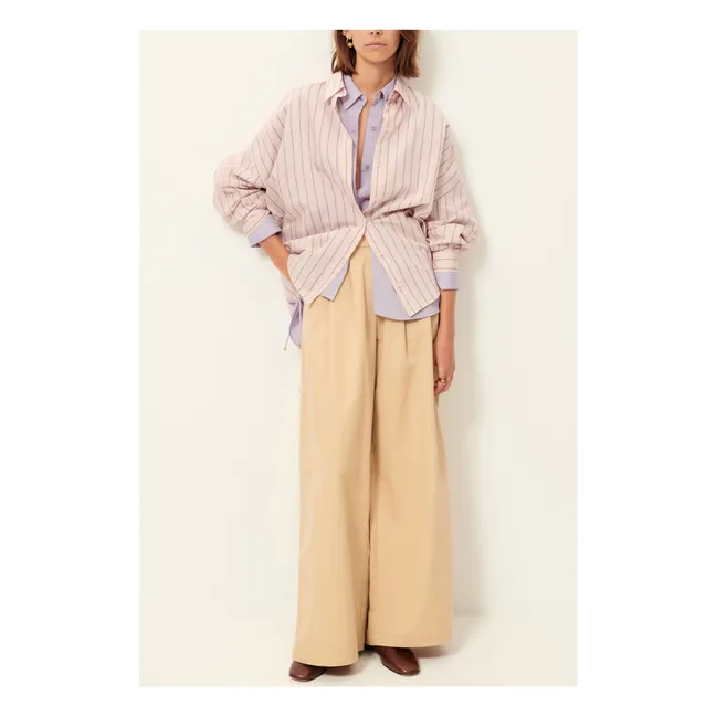 Dazik striped shirt | Pink