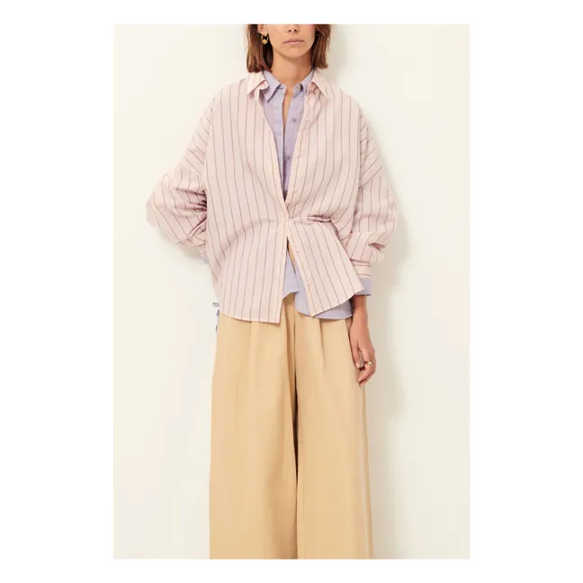 Camicia a righe Dazik | Rosa