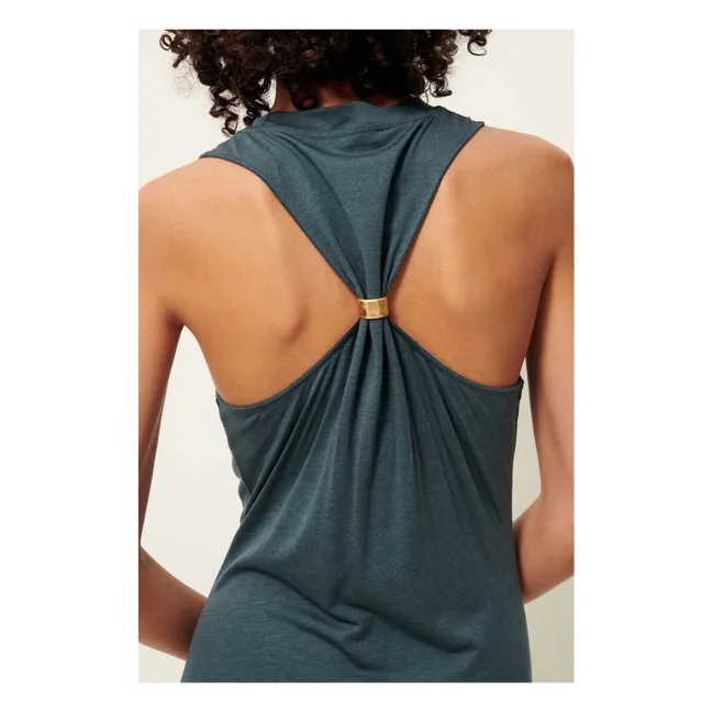 Vestido Danae | Azul Gris