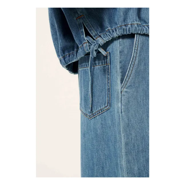 Cazanim Cotton Jacket | Blue