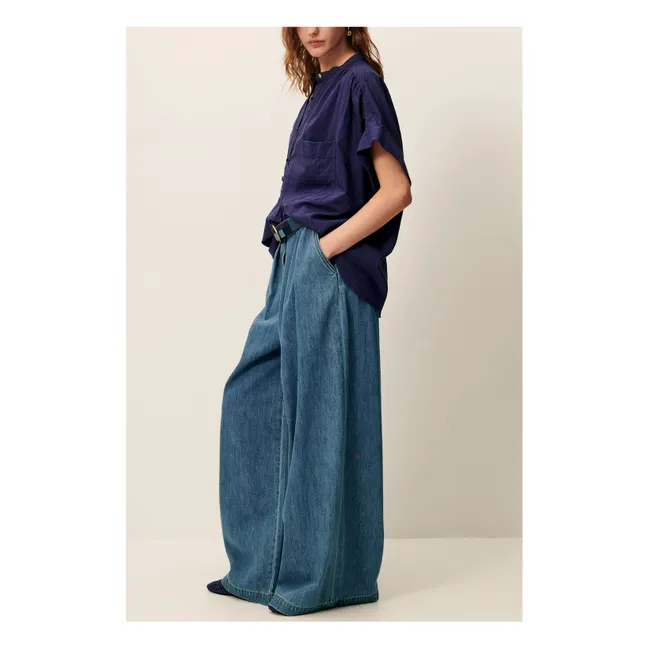 Blusa Camille | Azul Marino