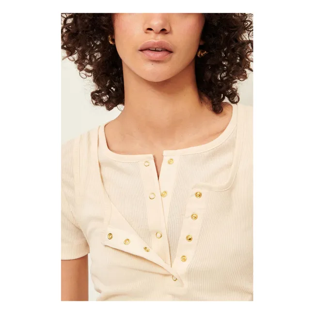 Camargo tank top | Ecru