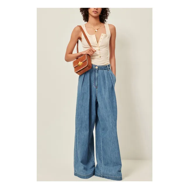 Camargo tank top | Ecru