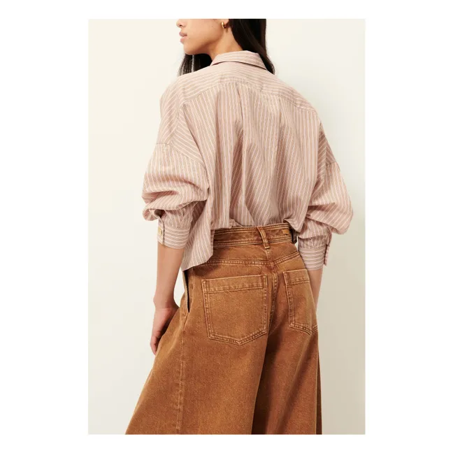 Chemise Rayures Balanca | Bois de rose