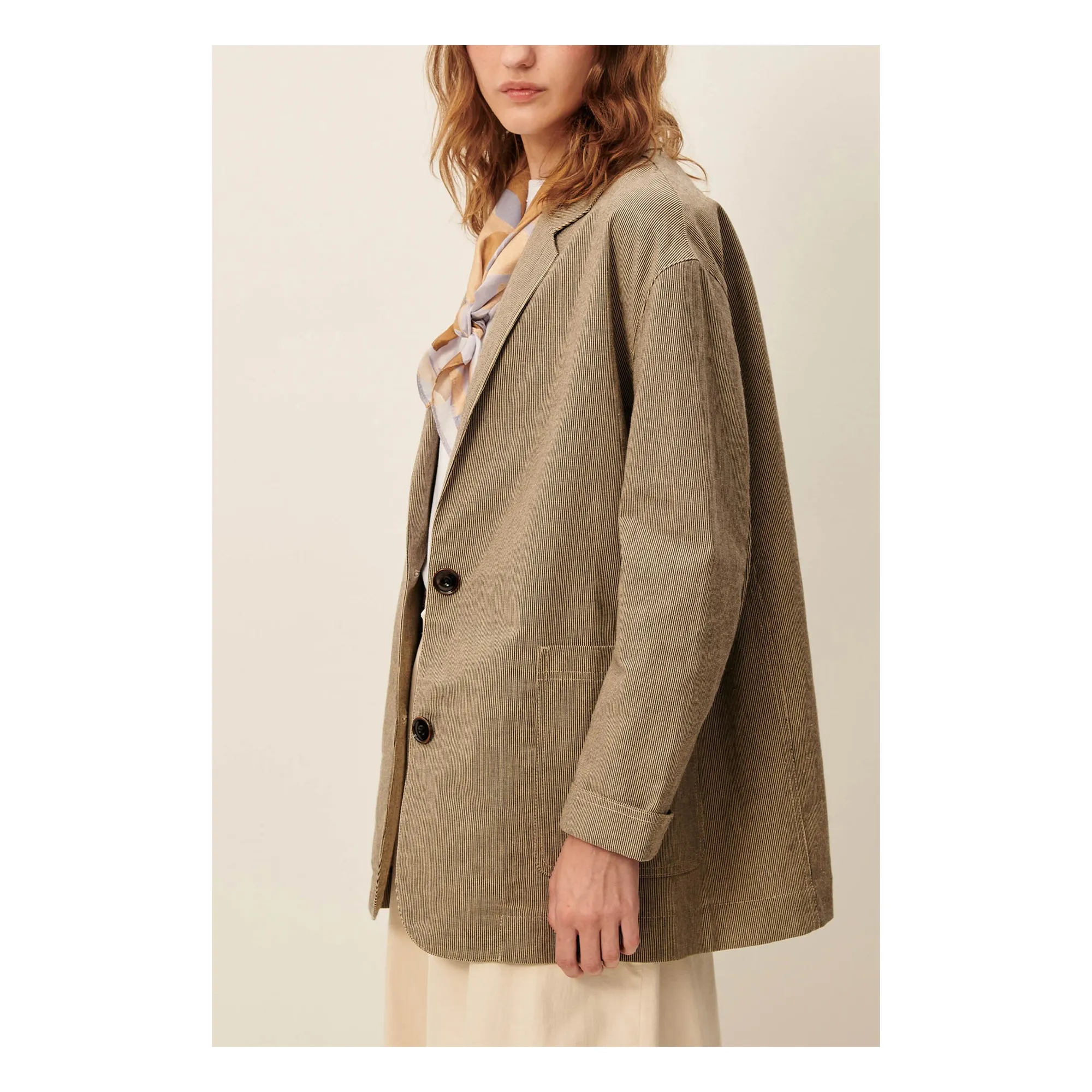 Veste Coton Trani | Gris- Image produit n°3