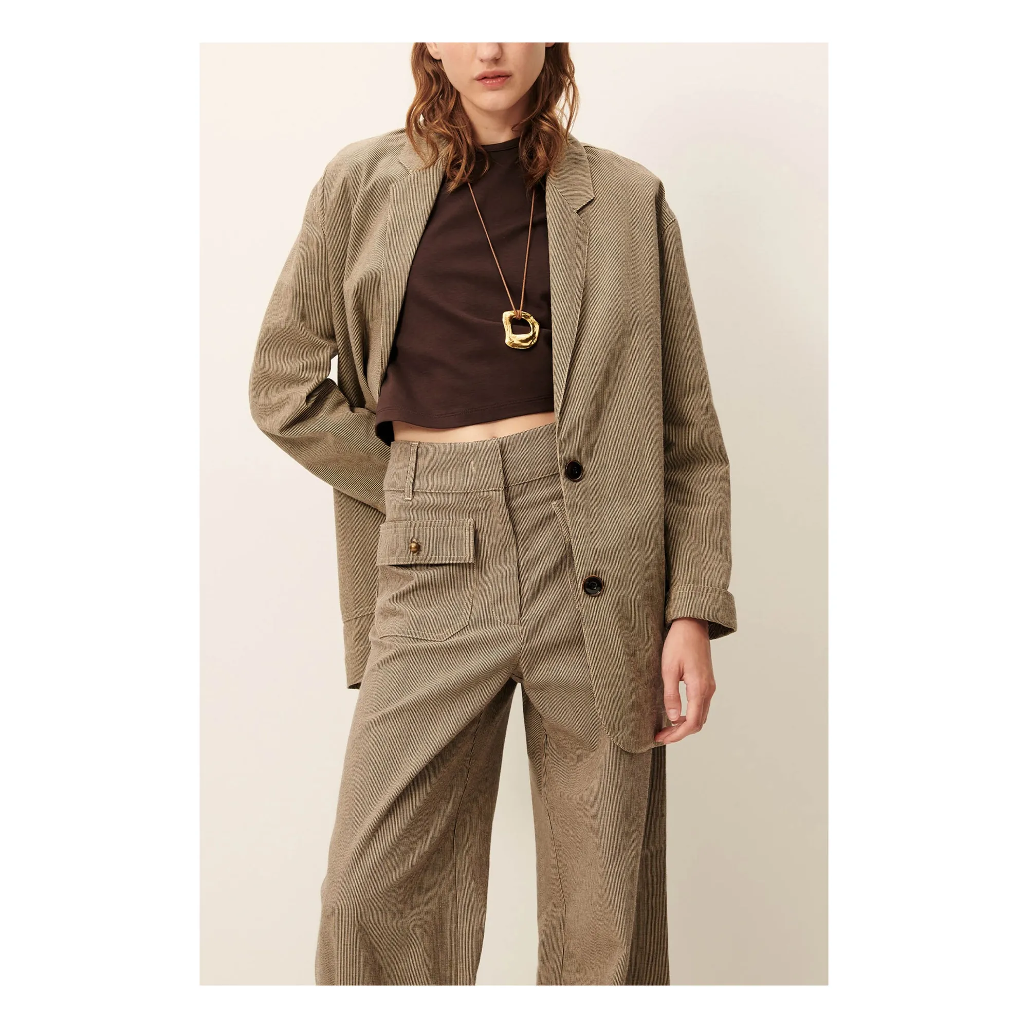 Veste Coton Trani | Gris- Image produit n°7