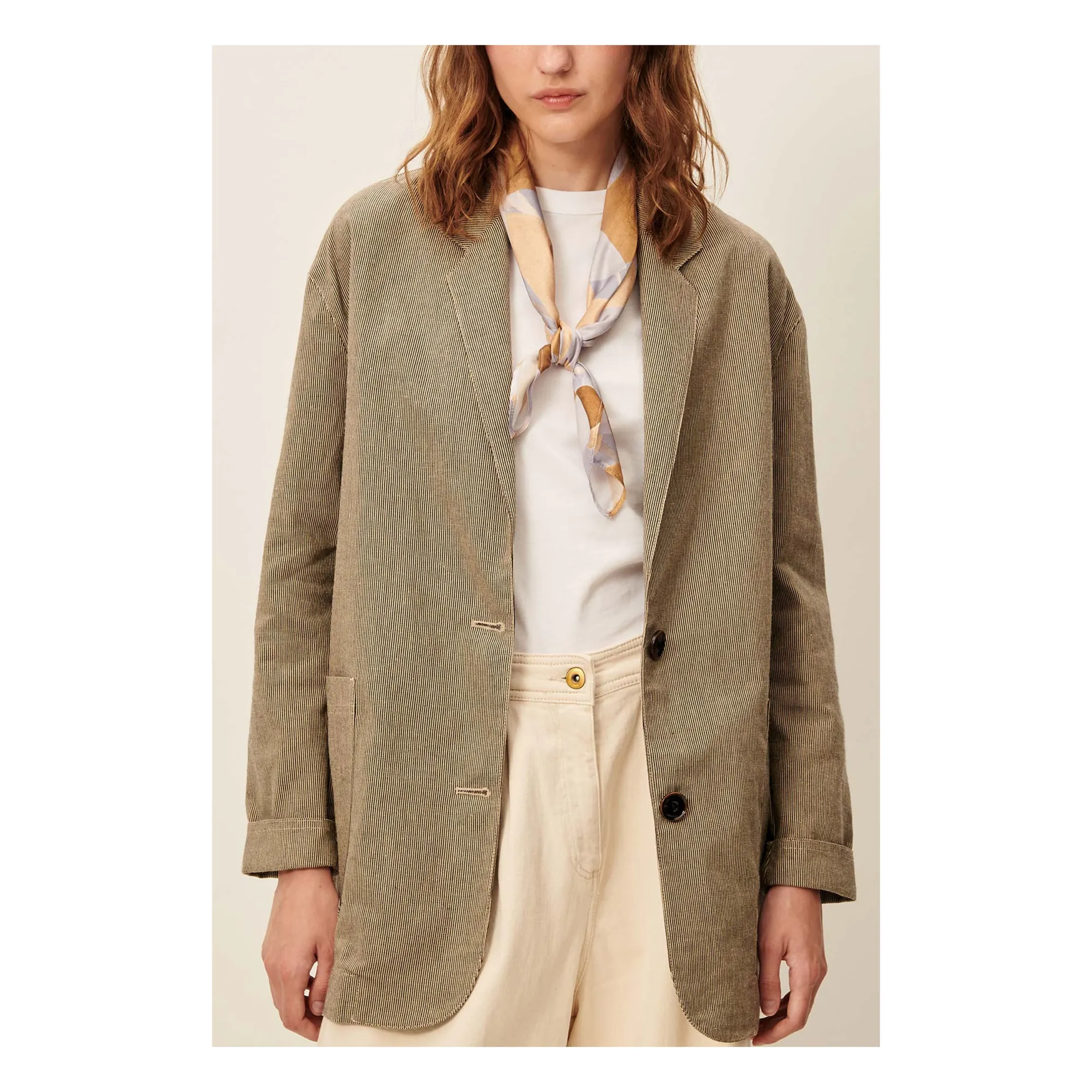 Veste Coton Trani | Gris- Image produit n°1