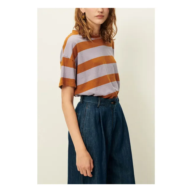 Tooli Cotton T-shirt | Lilac