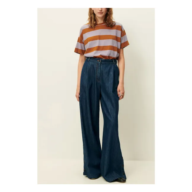 T-shirt Coton Tooli | 	Lilas