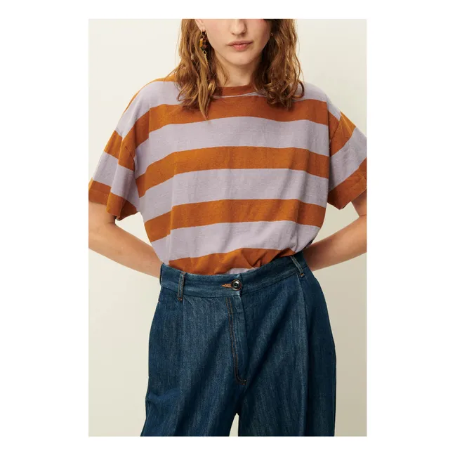 Tooli Cotton T-shirt | Lilac