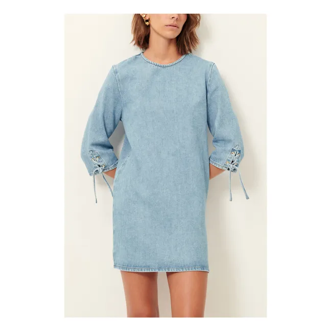 Robe Coton Tizzano | Bleu ciel