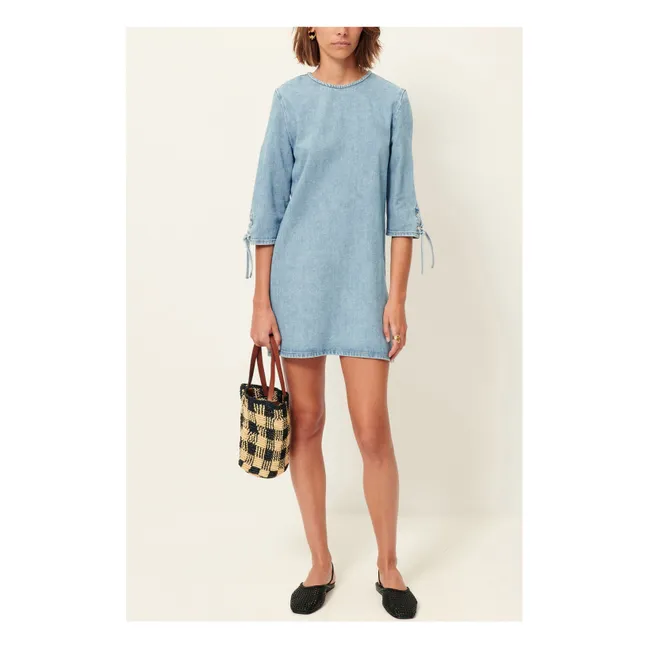 Robe Coton Tizzano | Bleu ciel