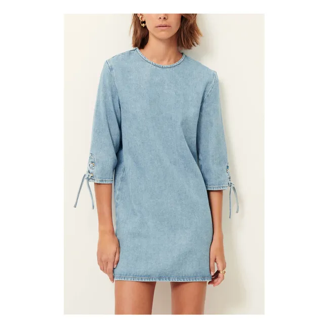 Robe Coton Tizzano | Bleu ciel