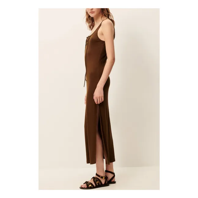 Robe Sueli | Marron