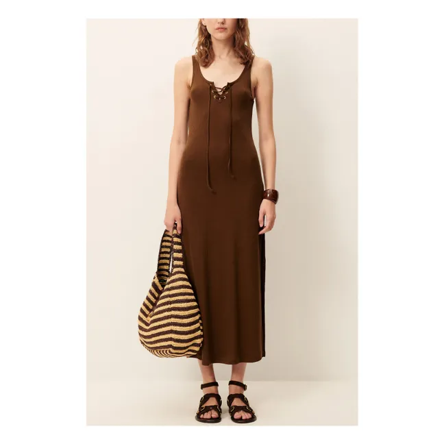 Robe Sueli | Marron