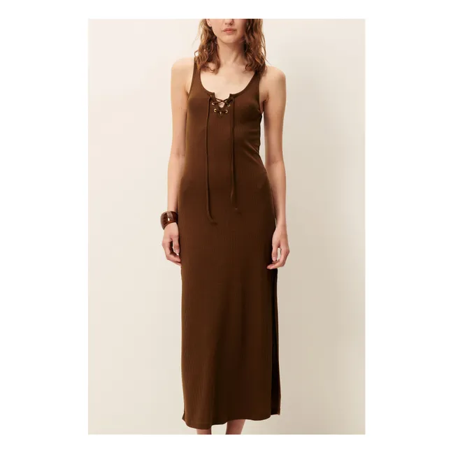 Robe Sueli | Marron