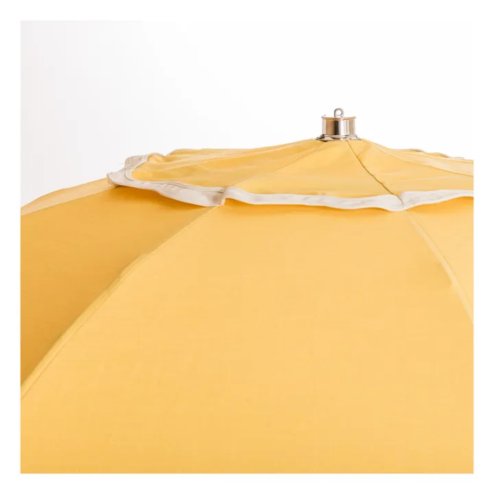 Parasol festonné Beach Club | Jaune- Image produit n°4