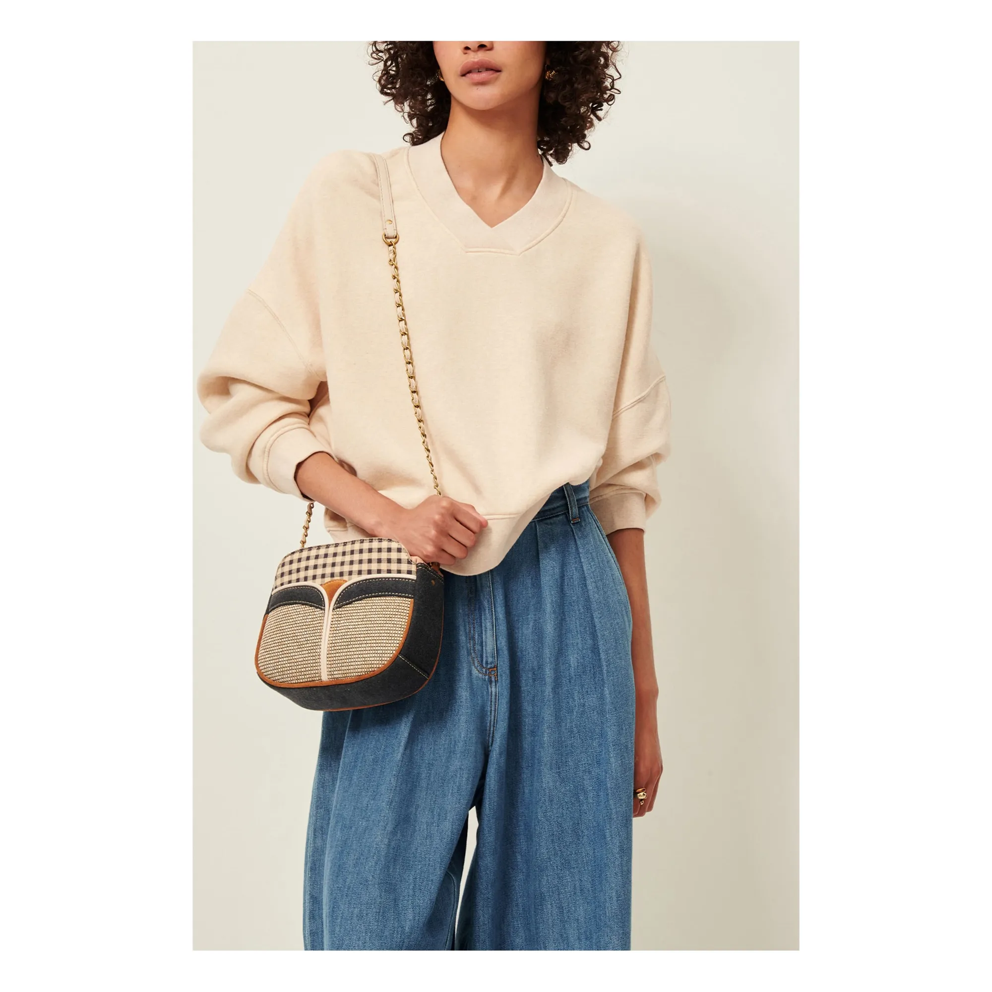 Sweat Coton Vechill | Crème- Image produit n°2