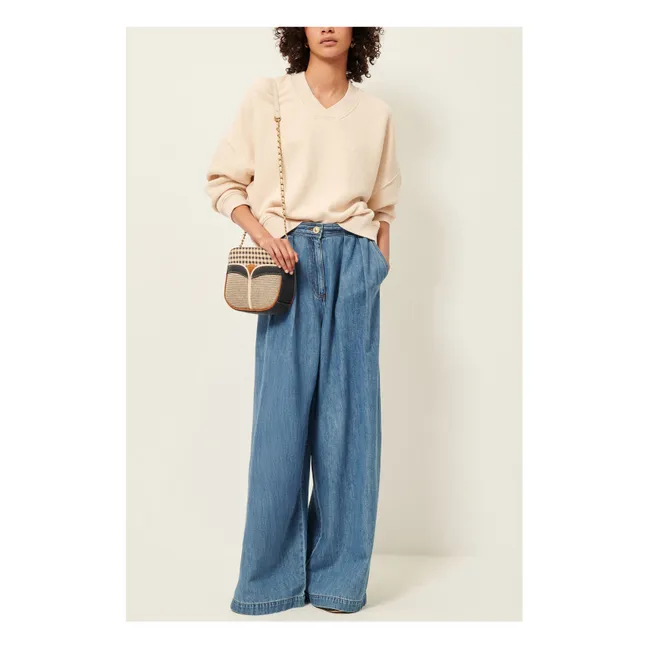 Sweat Coton Vechill | Crème