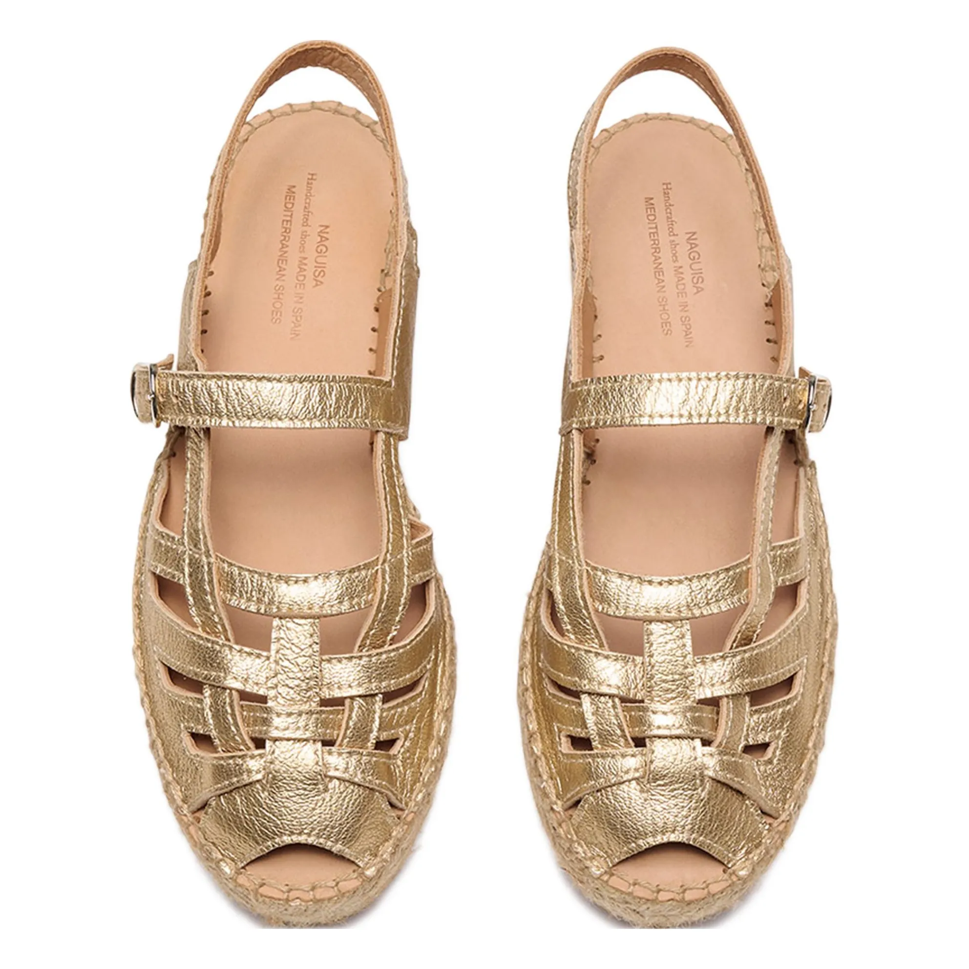 Espadrilles Thalis Métallisées | Doré- Image produit n°3