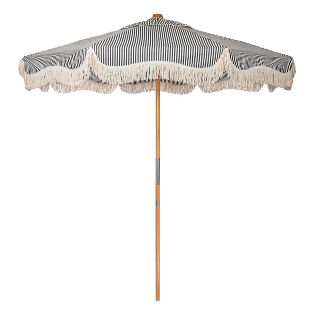 Sombrilla con flecos | Azul Marino